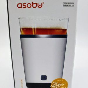 Asobu Insulated Beer Kuzie - 16oz - White